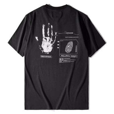 Playera Negra Cinco Cuartos Versátil para Hombre - Image 12