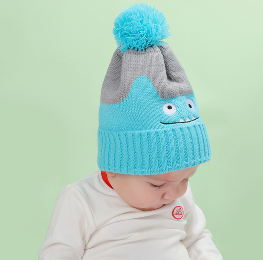 Gorro Infantil Dinosaurio Geométrico Cálido - Image 6