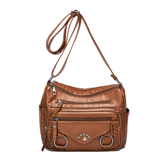 Bolsa Maternal de Cuero PU Suave con Diseño Avanzado - Image 7