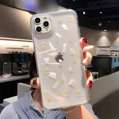 Funda Transparente para Celular con Dinosaurio Cartoon en Resina Epoxi - Image 23