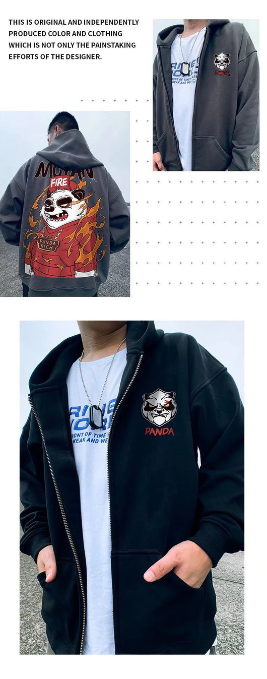 Suéter Oversized Cálido de Terciopelo para Hombre Talla Grande - Estilo Europeo - Image 17