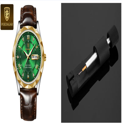 Reloj de Pulsera de Cuarzo Luxury para Hombre con Correa de Cuero - Image 50