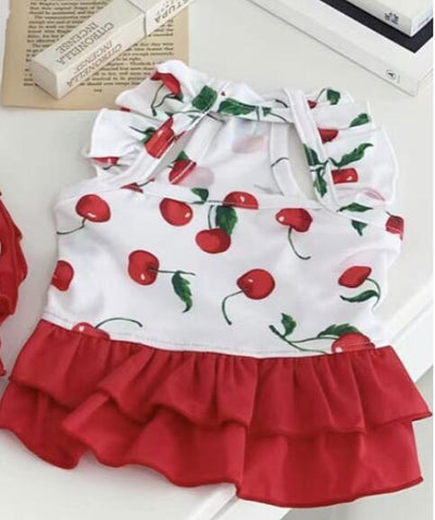 Vestido Traje de Baño Infantil Diseño Cereza Adorable - Image 19