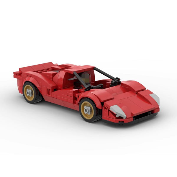 Auto de Bloques Construcción - Modelo Armable DIY