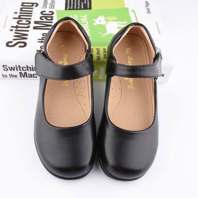 Zapatos de Danza Princesa en Cuero para Niñas - Primavera y Otoño - Image 4