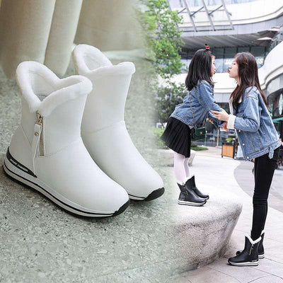 Botas de Invierno para Niñas y Mujeres - Impermeables con Forro de Algodón y Terciopelo - Image 7