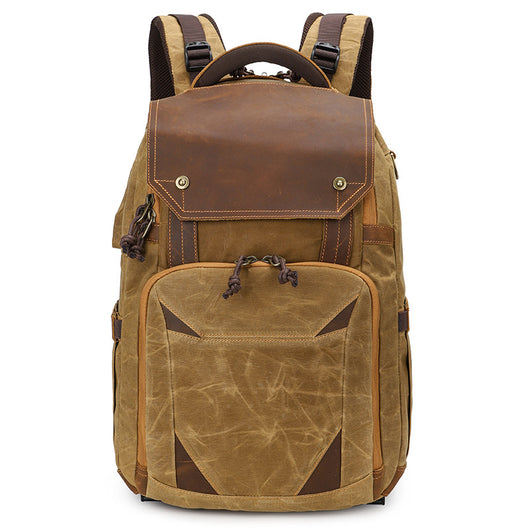 Bolsa Profesional Canvas Impermeable para Cámara SLR y Laptop - Image 12