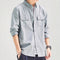 Camisa Overol Manga Larga con Diseño Moderno para Hombre