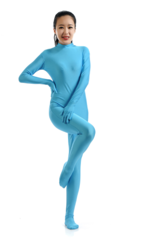 Traje de Gimnasia Drag Anime One Piece - Colores Sólidos para Escenario - Image 7