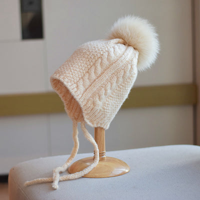 Gorro de Lana Trenzado para Mujer - Diseño Elegante y Cálido - Image 2
