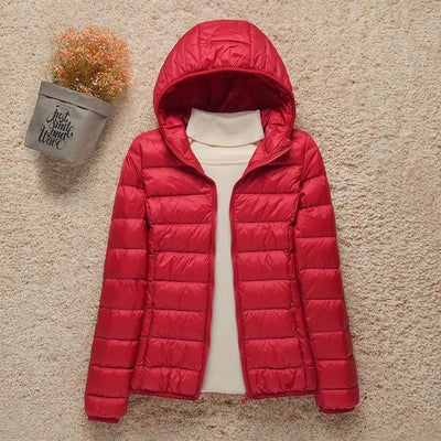 Chaqueta Acolchada Ligera con Capucha - Ajuste Slim Moderno - Image 4