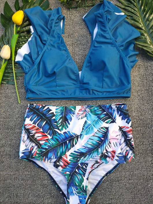 Bikini Estampado Dividido Sexy para Mujeres - Image 12