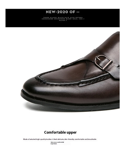 Zapatos de Cuero Premium con Cierre Fácil para Hombre - Image 18