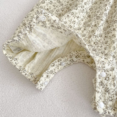 Body para Bebé Niña con Encaje Floral y Cuello Cuadrado - Image 10