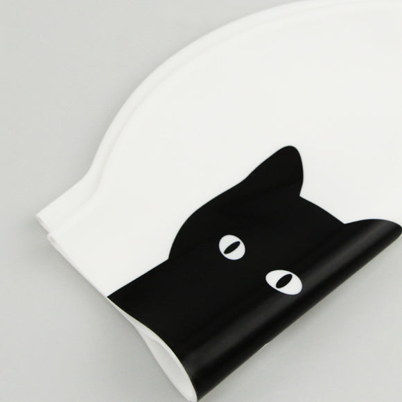 Gorro de Natación de Silicona con Diseño Infantil
