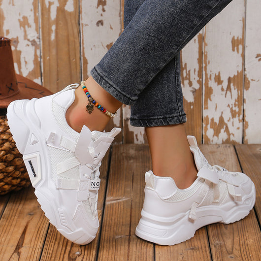 Zapatillas Deportivas Plataforma Mesh para Mujer - Comodidad Transpirable - Image 12