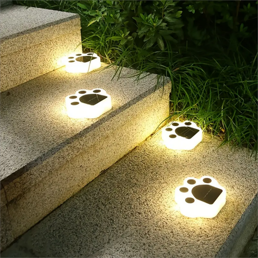 Luces Solares de Jardín con Diseño de Patitas - Decoración LED Impermeable para Exteriores - Image 14