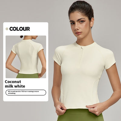Playera Deportiva Transpirable para Mujer - Top de Entrenamiento Ajustado - Image 7