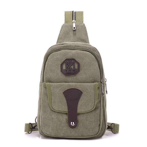 Mochila Crossbody Asimétrica para Viajes y Diario