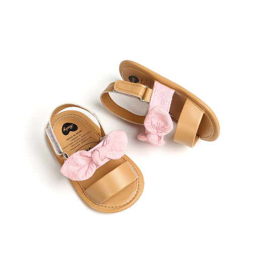 Sandalias para bebé con moño suave y suela antideslizante - Image 20