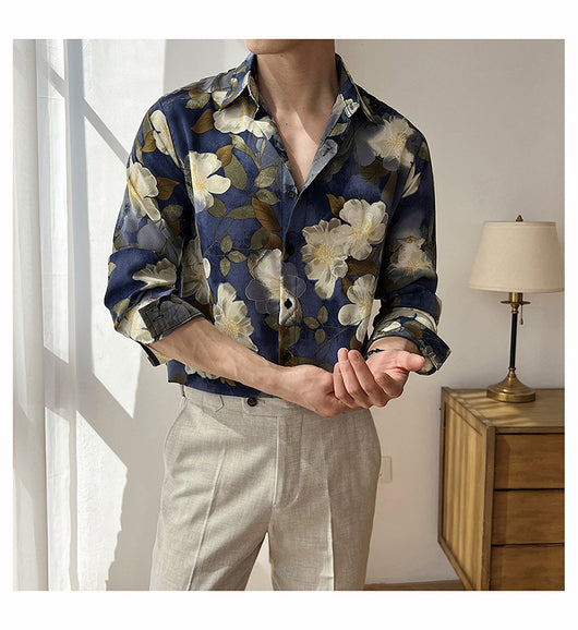 Camisa Floral Suelta de Manga Corta - Estilo Trendy y Elegante - Image 8