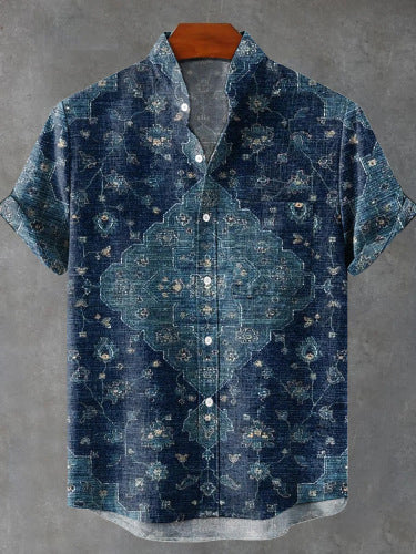 Playera Casual Digital 3D de Manga Corta para Hombre - Image 7