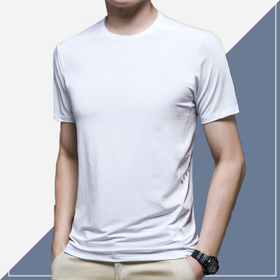 Camiseta Manga Corta Ice Silk Verano para Hombre - Image 11