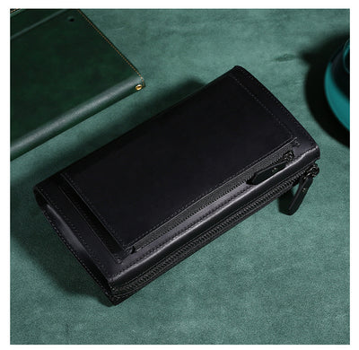 Billetera Móvil de Cuero Premium Capacidad Grande - Image 15