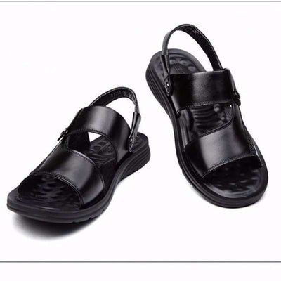 Sandalias de Cuero Genuino para Hombre con Suela Suave y Antideslizante - Image 11