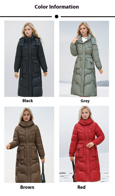 Abrigo Acolchado de Algodón para Invierno - Corte Slim Elegante y Cálido - Image 10