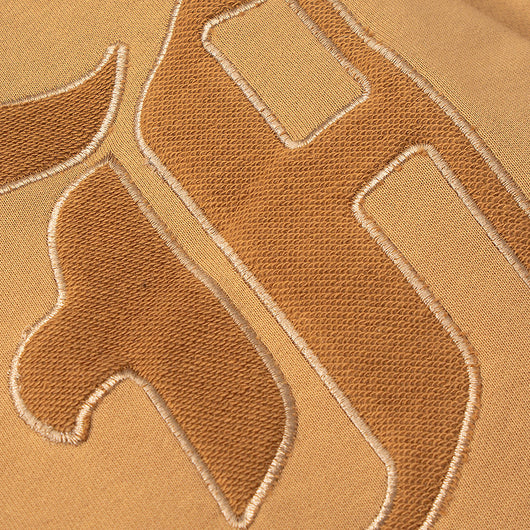 Playera Manga Larga con Letras Bordadas para Hombre Corte Holgado - Image 7
