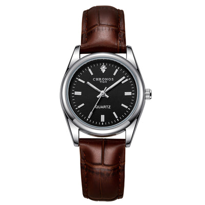 Reloj de Pulsera para Mujer con Correa de Cuero Genuino y Movimiento de Cuarzo Luminoso - Image 8