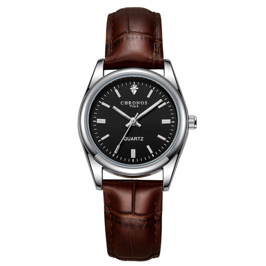 Reloj de Pulsera para Mujer con Correa de Cuero Genuino y Movimiento de Cuarzo Luminoso - Image 8