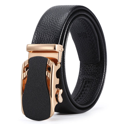 Cinturón de Cuero para Hombre con Hebilla Automática - Image 40