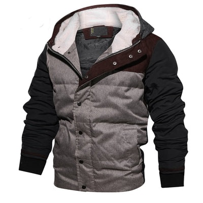 Chaqueta de Invierno 3D Acolchada para Hombre - Image 11