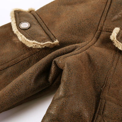 Chamarra Polar Suelta Cálida para Hombre - Image 14