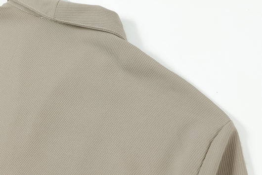 Camisa Casual de Manga Larga para Hombre con Detalles de Costura Personalizada - Image 8