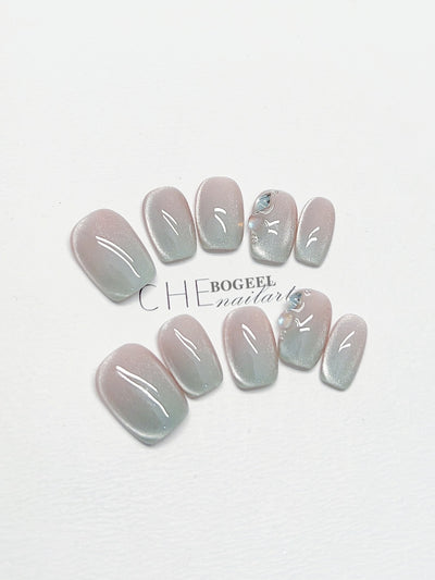 Adhesivos de Uñas Sandía con Degradado de Color - Image 3