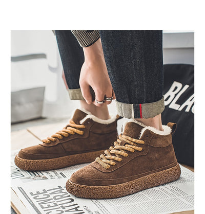 Zapatos Skate Mid-Top de Gamuza con Plataforma para Hombre - Image 12