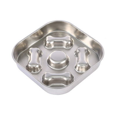 Comederos Lentos para Perros Antideslizantes con Diseño de Corazones y Huesos - Image 8