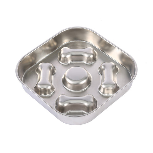 Comederos Lentos para Perros Antideslizantes con Diseño de Corazones y Huesos - Image 8