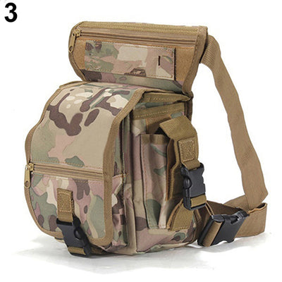 Bolsa Táctica Cruzada para Pierna - Diseño Camuflaje Profesional - Image 6
