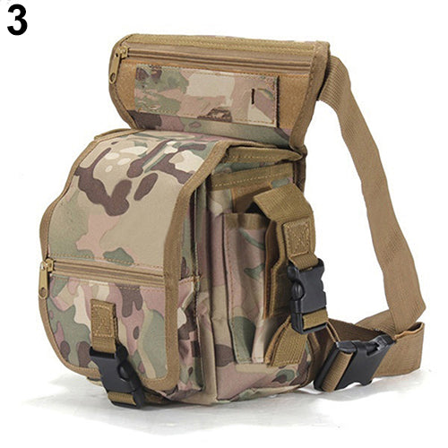 Bolsa Táctica Cruzada para Pierna - Diseño Camuflaje Profesional - Image 6