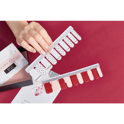 Pegatinas de Uñas Desprendibles con Diseños de Moda Internacional - Image 14