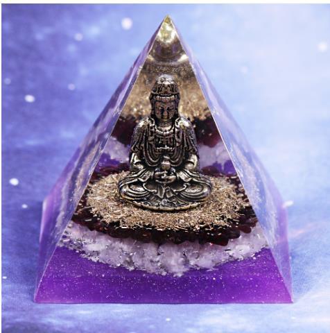 Pirámide Orgónica Quan Yin - Armonía y Energía Positiva - Image 6