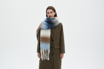 Pañoleta Degradado con Borlas - Estilo y Versatilidad - Image 28