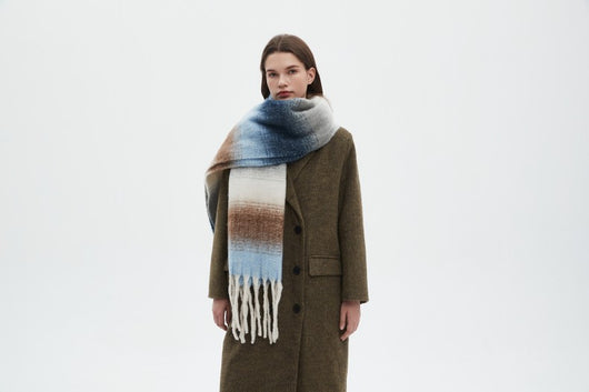 Pañoleta Degradado con Borlas - Estilo y Versatilidad - Image 28