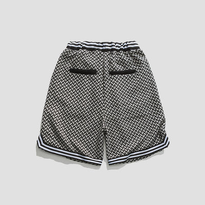 Shorts de Baloncesto Cuadriculados Holgados - Estilo Hip-hop Casual para Hombre - Image 10