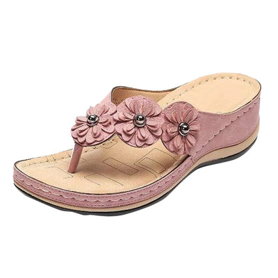 Sandalias Casual Vintage con Punta Redonda para Mujer - Image 9