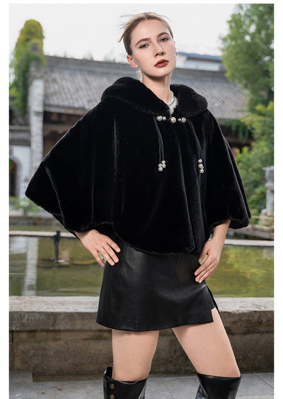 Capa Tejida Plus Size con Pelaje Grueso y Acolchado Térmico - Image 8